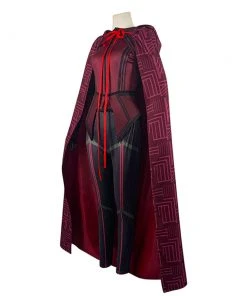 NewCosplay Wanda Vision Scarlet Witch Halloween Carnival Suit Cosplay Costume
