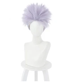 NewCosplay Jujutsu Kaisen Satoru Gojou Heat Resistant Synthetic Hair Carnival Halloween Party Props Cosplay Wig New Arrivals