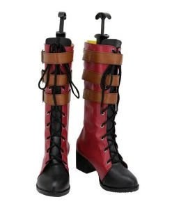 New Cosplaysky OW Overwatch Ashe Elizabeth Caledonia Boots Halloween Carnival Shoes Cosplay Shoes