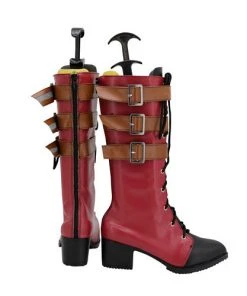 New Cosplaysky OW Overwatch Ashe Elizabeth Caledonia Boots Halloween Carnival Shoes Cosplay Shoes