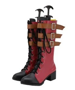 New Cosplaysky OW Overwatch Ashe Elizabeth Caledonia Boots Halloween Carnival Shoes Cosplay Shoes