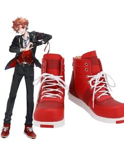 New Cosplaysky Twisted-Wonderland Ace Boots Costume Prop Halloween Carnival Party Shoes Cosplay Shoes