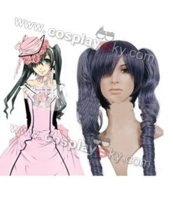 NewCosplay New Arrivals Black Butler Kuroshitsuji Ciel Phantomhive Curly Cosplay Wig