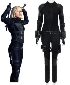 New Cosplaysky New Arrivals Avengers 3 :Infinity War Black Widow Natasha Romanoff Outfit Cosplay Costume Whole Set