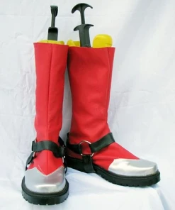 NewCosplay Blazblue Ragna The Bloodedge Cosplay Boots Shoes New Arrivals
