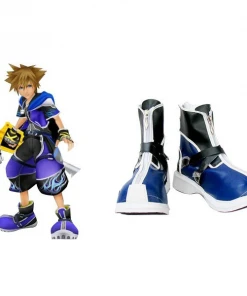 NewCosplay Kingdom Hearts II Sora Wisdom Form Cosplay Boots Shoes New Arrivals