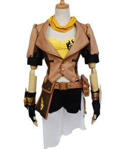 NewCosplay New Arrivals RWBY Rooster Teeth Yellow Trailer Yang Xiao Long Cosplay Costume