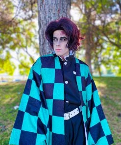 CosplaySky Demon Slayer Kamado Tanjirou Outfit Cosplay Costume