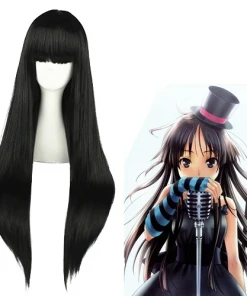 NewCosplay K-ON! Akiyama Mio Long Cosplay Wig New Arrivals