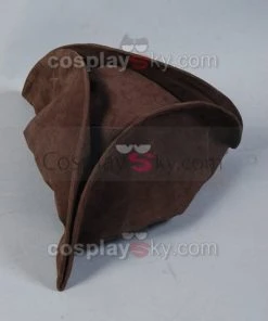 NewCosplay Pirates Of The Caribbean Jack Sparrow Hat Wig Headband Set New Arrivals