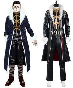 NewCosplay New Arrivals Hunter X Hunter Kulolo Lushilufelu Pants Vest Coat Halloween Carnival Suit Cosplay Costume