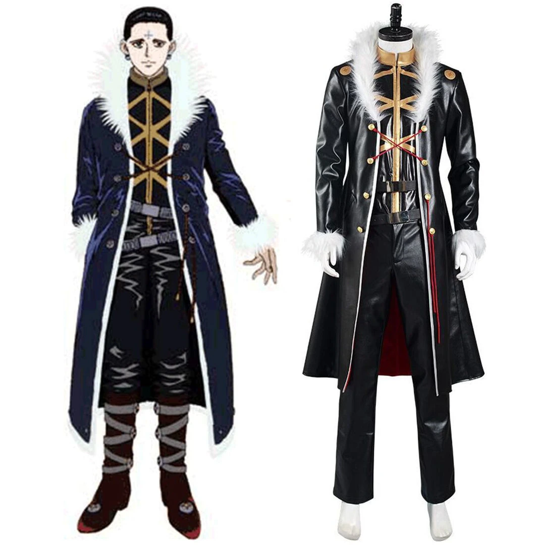 NewCosplay New Arrivals Hunter X Hunter Kulolo Lushilufelu Pants Vest Coat Halloween Carnival Suit Cosplay Costume 3 NewCosplay New Arrivals Hunter X Hunter Kulolo Lushilufelu Pants Vest Coat Halloween Carnival Suit Cosplay Costume
