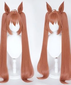 INSWEAR New Arrivals Pretty Derby Daiwa Scarlet Cosplay Wig Hair Carnival Halloween Party Props 15 INSWEAR New Arrivals Pretty Derby Daiwa Scarlet Cosplay Wig Hair Carnival Halloween Party Props