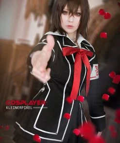 NewCosplay Vampire Knight Day Class Girl Kurosu Yuuki Cosplay Costume New Arrivals