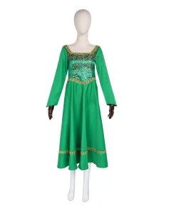 NewCosplay Shrek Princess Fiona Outfits Halloween Carnival Suit Cosplay Costume New Arrivals