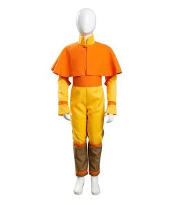 NewCosplay New Arrivals Avatar: The Last Airbender Avatar Aang Kids Children Halloween Cosplay Costume