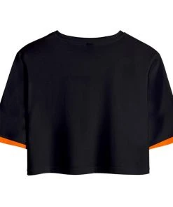 INSWEAR New Arrivals Women My Hero Academia Crop Top Sets Bakugou Katsuki Cosplay Short Sleeve T-shirt Shorts 2 Pieces Sets Casual Clothes 8 INSWEAR New Arrivals Women My Hero Academia Crop Top Sets Bakugou Katsuki Cosplay Short Sleeve T-shirt Shorts 2 Pieces Sets Casual Clothes