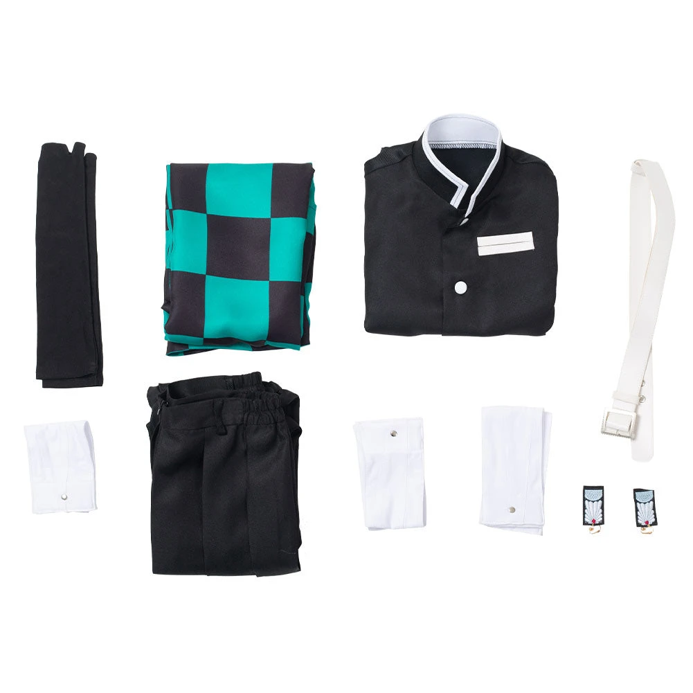 NewCosplay Kids Children Demon Slayer: Kimetsu No Yaiba Kamado Tanjirou Cosplay Costume New Arrivals 12 NewCosplay Kids Children Demon Slayer: Kimetsu No Yaiba Kamado Tanjirou Cosplay Costume New Arrivals