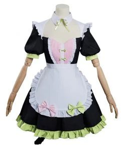 NewCosplay Demon Slayer: Kimetsu No Yaiba Kanroji Mitsuri Lolita Halloween Original Design Cosplay Costume
