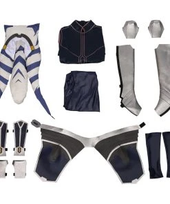 NewCosplay Star Wars: The Clone Wars Season 7-Ahsoka Tano Outfits Halloween Carnival Suit Cosplay Costume 15 NewCosplay Star Wars: The Clone Wars Season 7-Ahsoka Tano Outfits Halloween Carnival Suit Cosplay Costume