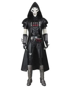 NewCosplay New Arrivals Overwatch OW Reaper/Gabriel Reyes Outfits Halloween Carnival Suit Cosplay Costume