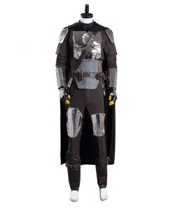 NewCosplay The Mandalorian S2 Beskar Armor Coat Uniform Outfits Halloween Carnival Suit Cosplay Costume