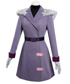 NewCosplay The Owl House Amity Winter Coat Outfits Halloween Carnival Suit Cosplay Costume