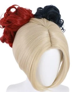 NewCosplay New Arrivals The Suicide Squad Harley Quinn Heat Resistant Synthetic Hair Carnival Halloween Party Props Cosplay Wig