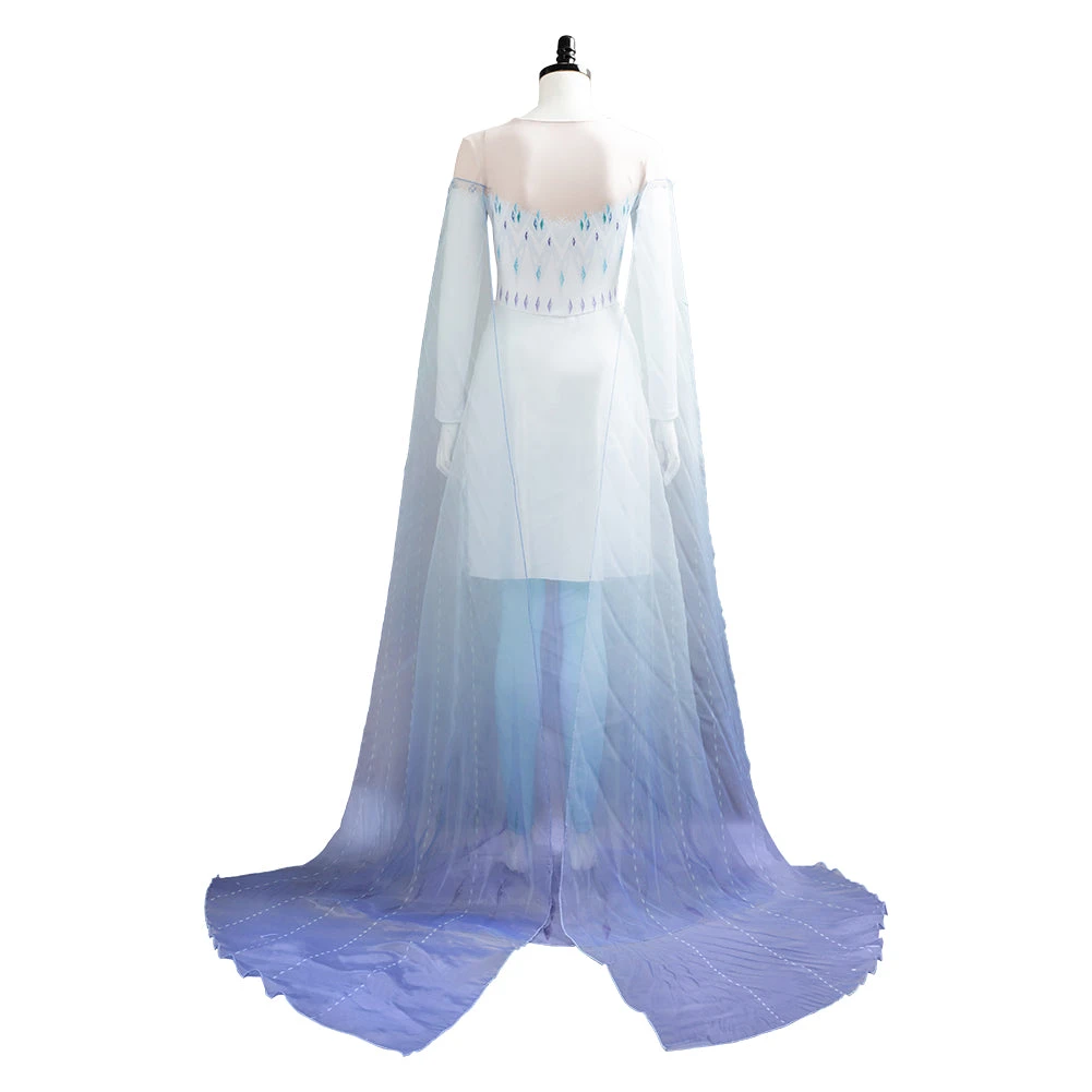 NewCosplay Frozen 2 Elsa Ahtohallan Cave Queen White Gown Cosplay Costume New Arrivals 6 NewCosplay Frozen 2 Elsa Ahtohallan Cave Queen White Gown Cosplay Costume New Arrivals