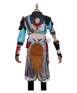 NewCosplay Genshin Impact Gorou Halloween Drive Thru Cosplay Costume 8 NewCosplay Genshin Impact Gorou Halloween Drive Thru Cosplay Costume