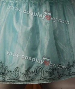 NewCosplay Tim Burton's Alice In Wonderland Alice Blue Dress Costume New Arrivals