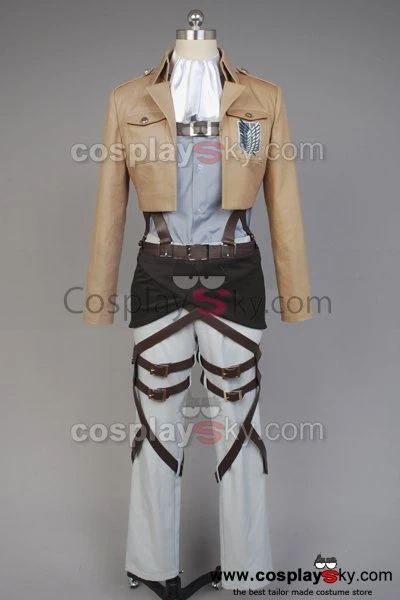 NewCosplay Attack On Titan Shingeki No Kyojin Scouting Legion Rivaille With Cape Cosplay Costume 5 NewCosplay Attack On Titan Shingeki No Kyojin Scouting Legion Rivaille With Cape Cosplay Costume