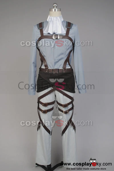 NewCosplay Attack On Titan Shingeki No Kyojin Scouting Legion Rivaille With Cape Cosplay Costume 6 NewCosplay Attack On Titan Shingeki No Kyojin Scouting Legion Rivaille With Cape Cosplay Costume