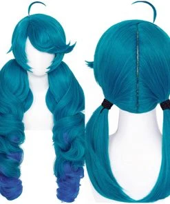 NewCosplay LOL Gwen Heat Resistant Synthetic Hair Carnival Halloween Party Props Cosplay Wig New Arrivals