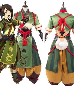 NewCosplay Monster Hunter Rise Yomogi Dress Halloween Carnival Suit Cosplay Costume New Arrivals