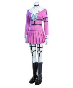 NewCosplay Danganronpa V3: Killing Harmony-Miu Iruma Women Dress Outfits Halloween Carnival Suit Cosplay Costume New Arrivals