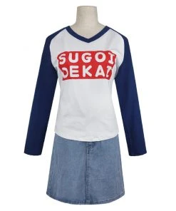 NewCosplay Anime Uzaki-chan Wants To Hang Out! Uzaki Hana Uzaki-chan Wa Asobitai! SUGOI DEKAI Top+Skirt Halloween Uniform Cosplay Costume New Arrivals