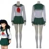 NewCosplay Inuyasha Kagome Higurashi Women Girls Uniform Comic Con Cosplay Costume