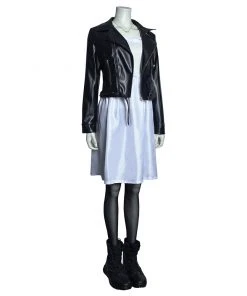 NewCosplay Bride Of Chucky Tiffany Coat Dress Outfits Halloween Carnival Suit Cosplay Costume
