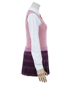 NewCosplay Danganronpa V3: Killing Harmony-Akamatsu Kaede Uniform Skirt Outfits Halloween Carnival Suit Cosplay Costume 19 NewCosplay Danganronpa V3: Killing Harmony-Akamatsu Kaede Uniform Skirt Outfits Halloween Carnival Suit Cosplay Costume