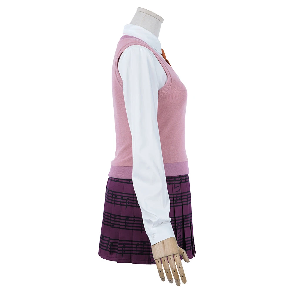 NewCosplay Danganronpa V3: Killing Harmony-Akamatsu Kaede Uniform Skirt Outfits Halloween Carnival Suit Cosplay Costume 8 NewCosplay Danganronpa V3: Killing Harmony-Akamatsu Kaede Uniform Skirt Outfits Halloween Carnival Suit Cosplay Costume