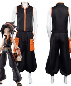 NewCosplay Shaman King The Super Star Yoh Asakura Halloween Carnival Suit Cosplay Costume