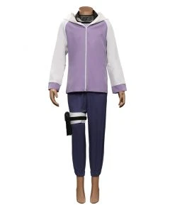 NewCosplay Anime NARUTO Hinata Hyuga Kids Children Outfits Halloween Carnival Costume Cosplay Costume