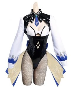 NewCosplay Genshin Impact Eula Bunny Girl Original Design Cosplay Costume - Cossky® New Arrivals