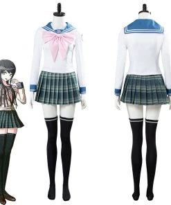 NewCosplay Danganronpa 3 SAYAKA MAIZONO Women Uniform Dress Outfit Halloween Carnival Costume Cosplay Costume New Arrivals
