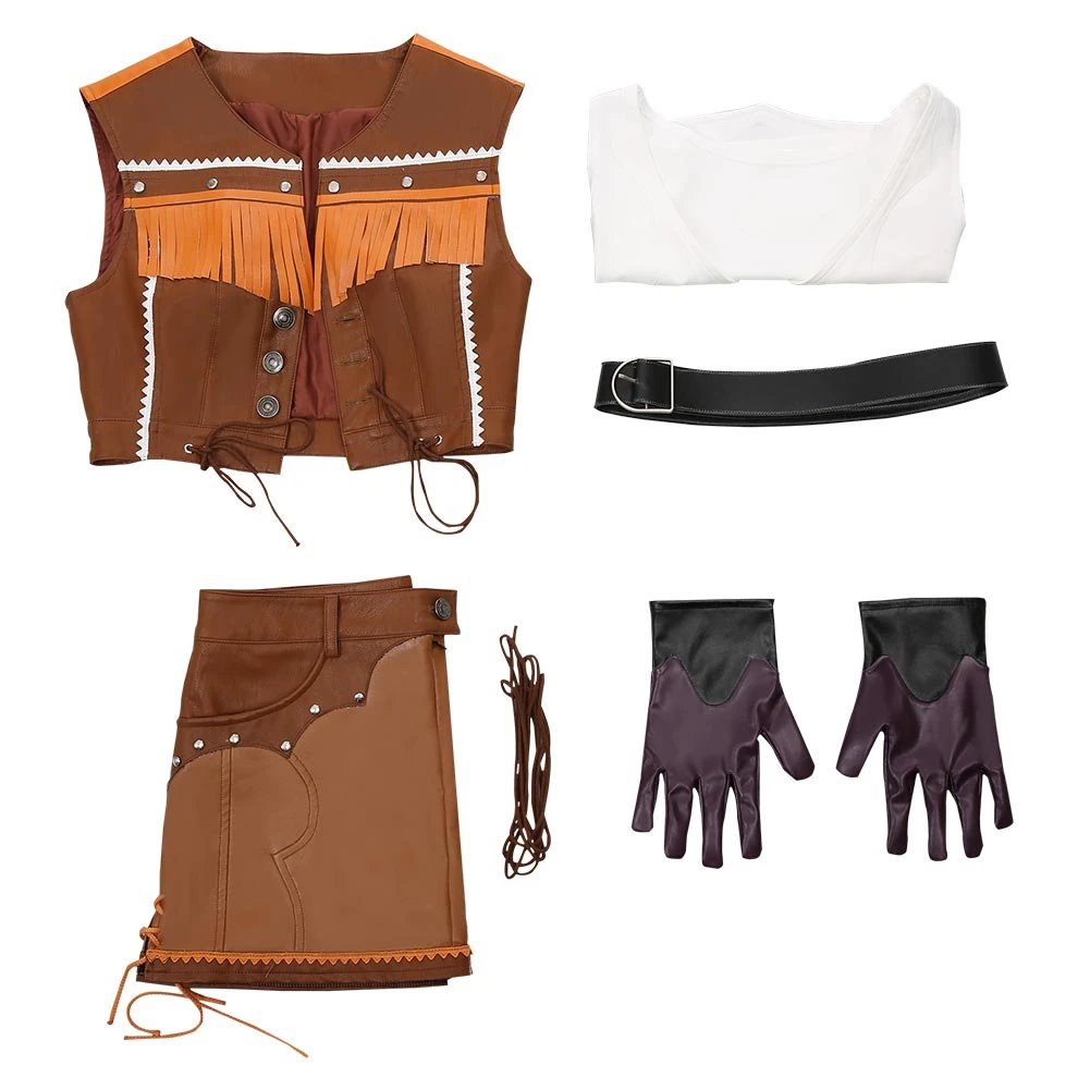 NewCosplay Final Fantasy VII Remake Tifa Lockhart The Cowboy Suit Halloween Carnival Costume Cosplay Costume New Arrivals 13 NewCosplay Final Fantasy VII Remake Tifa Lockhart The Cowboy Suit Halloween Carnival Costume Cosplay Costume New Arrivals