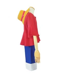NewCosplay New Arrivals One Piece - Monkey D. Luffy Uniform Outfits Halloween Carnival Suit Cosplay Costume