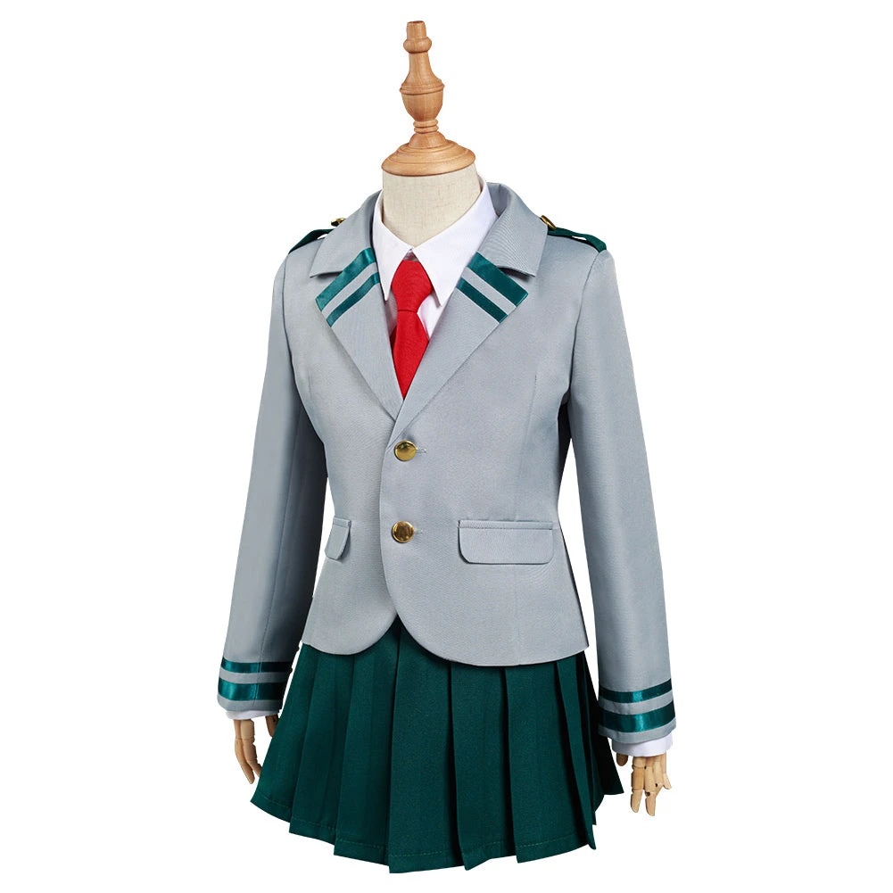 NewCosplay Boku No Hero Academia Ochaco Uraraka Asui Tsuyu Kids Girls Cosplay Costume 5 NewCosplay Boku No Hero Academia Ochaco Uraraka Asui Tsuyu Kids Girls Cosplay Costume
