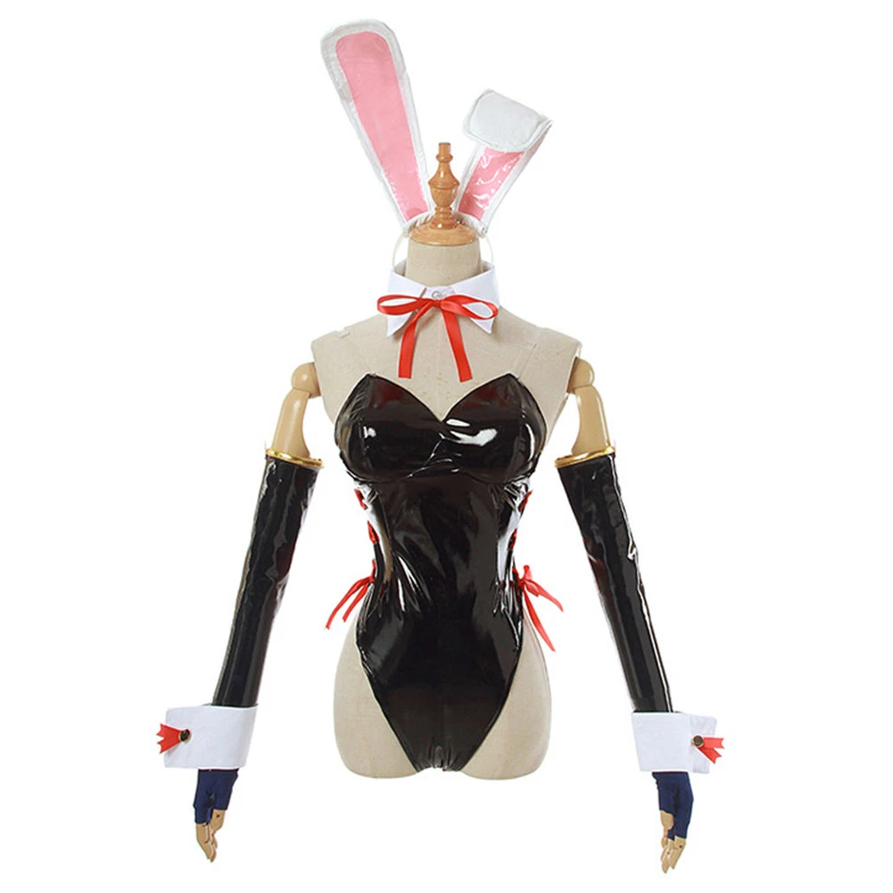 NewCosplay KonoSuba: God‘s Blessing On This Wonderful World! Megumin Bunny Girl Jumpsuit Outfits Halloween Carnival Suit Cosplay Costume New Arrivals 4 NewCosplay KonoSuba: God‘s Blessing On This Wonderful World! Megumin Bunny Girl Jumpsuit Outfits Halloween Carnival Suit Cosplay Costume New Arrivals