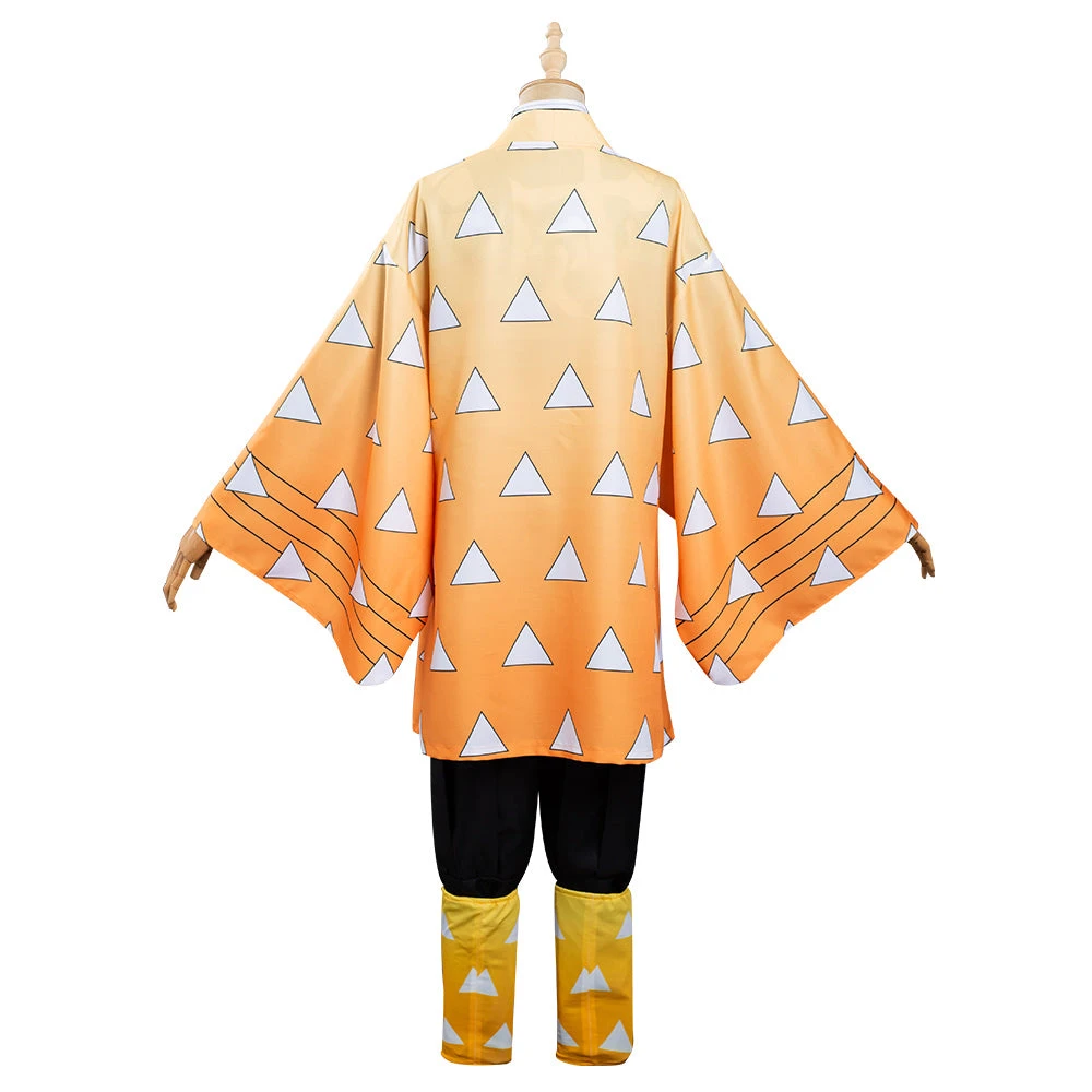 NewCosplay Demon Slayer: Kimetsu No Yaiba Agatsuma Zenitsu Kimono Comic Con Cosplay Costume New Arrivals 7 NewCosplay Demon Slayer: Kimetsu No Yaiba Agatsuma Zenitsu Kimono Comic Con Cosplay Costume New Arrivals